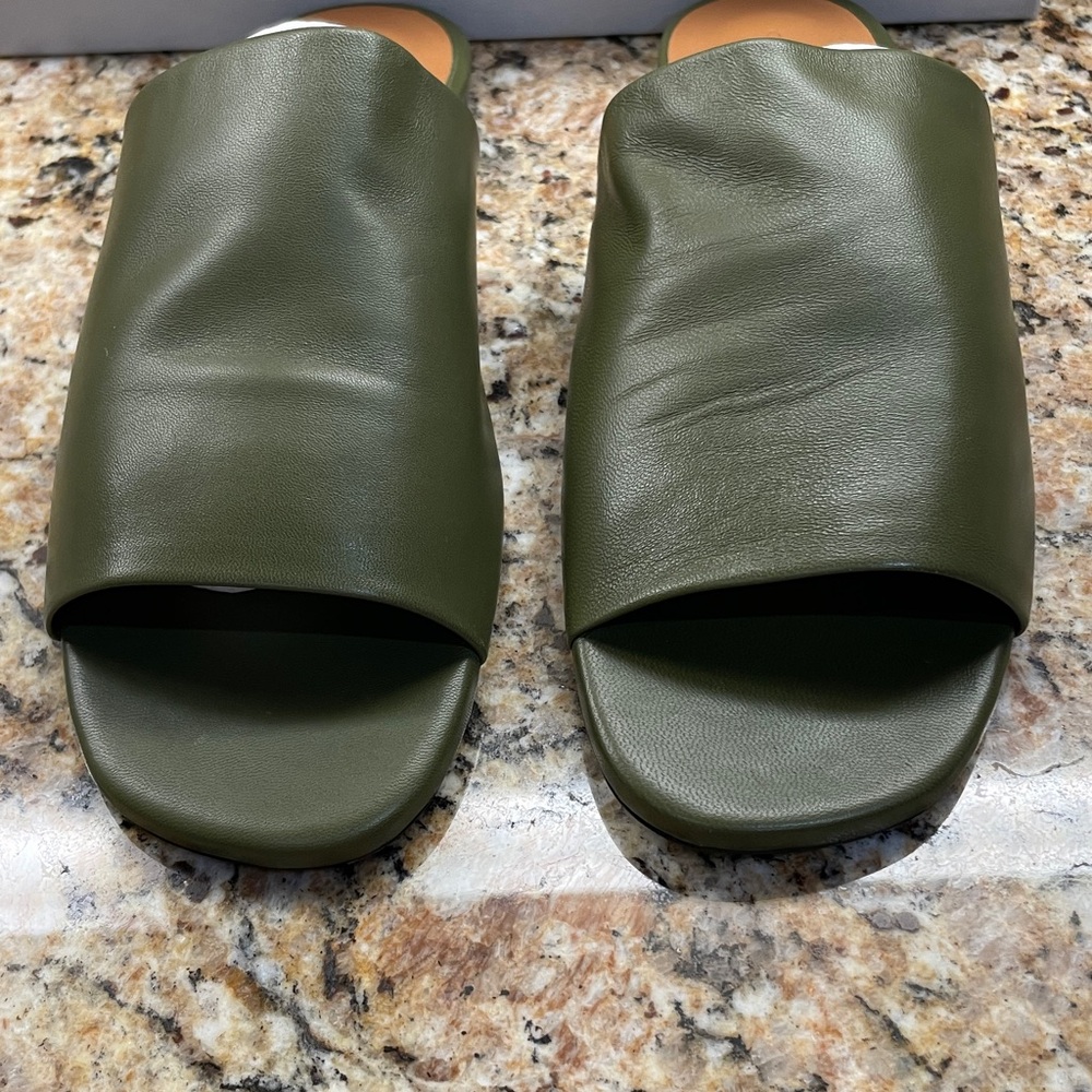 Robert Clergerie Itou5 Napa Leather Sandals Women’s Size EU 39.5 US 9.5 or RC 40